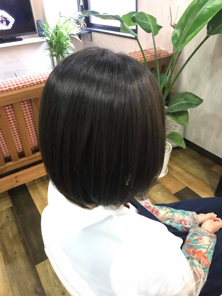 モデルで活躍中の八伏紗世ちゃんヘアメンテナンス|д゚)!(^^)!